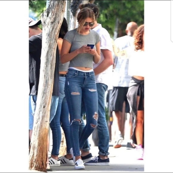 High Rise Agolde Jeans - Picture 4 of 6